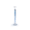 Cylinder, graduated, mixing, glass, 25 mL ±0.3 mL, 0.5 mL divisions, polyethylene stopper