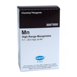Reagenti Chemkey za mangan v visokem merilnem območju (25 v škatli)