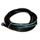 PVC Hose, 7.5 m - Ø12 mm ID, complete with hose clip