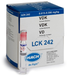 Kivetni test za vicinalne diketone; 0,015–0,5 mg/kg; diacetil