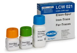 Železo v sledovih, komplet reagentov; 0,005–2,0 mg/L Fe