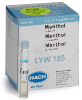 Kivetni test za mentol v destilatu; 0,5–15 mg mentola/100 mL