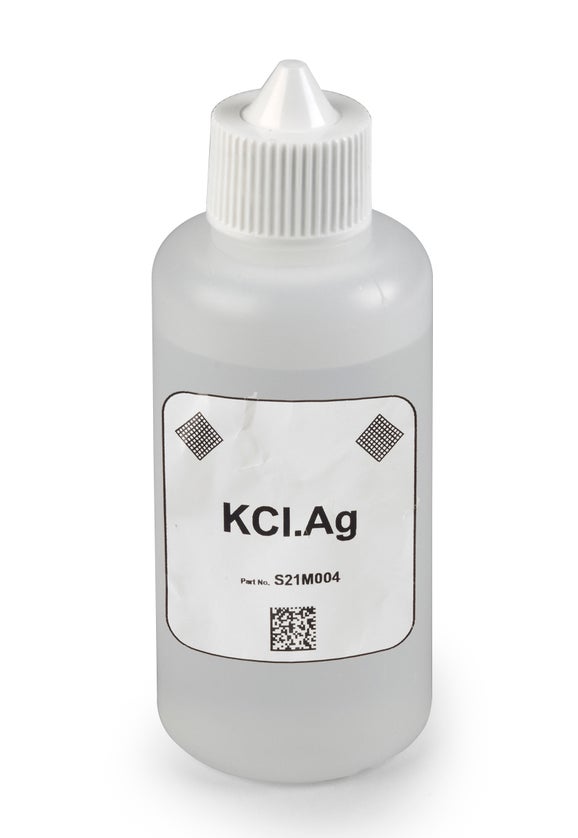 Raztopina KCl.Ag, 3 M, nasičena z AgCl