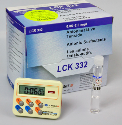 Z novim testom LCK332 lahko merite celo najnižje koncentracije detergentov. 